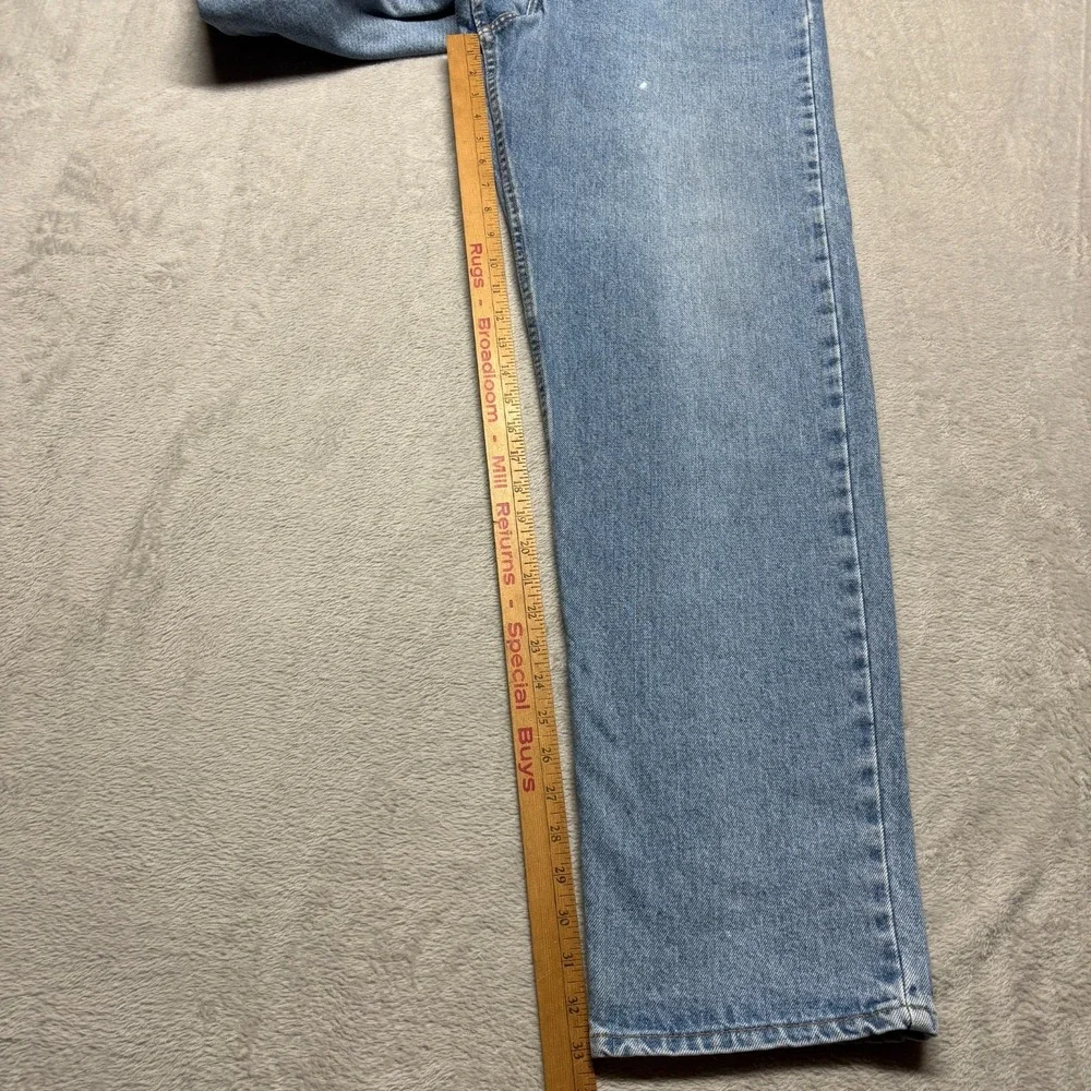 Vintage Levi's 550 Relaxed Fit USA Denim Jeans 36x33 (Fits 34x33) Red Tab 90's